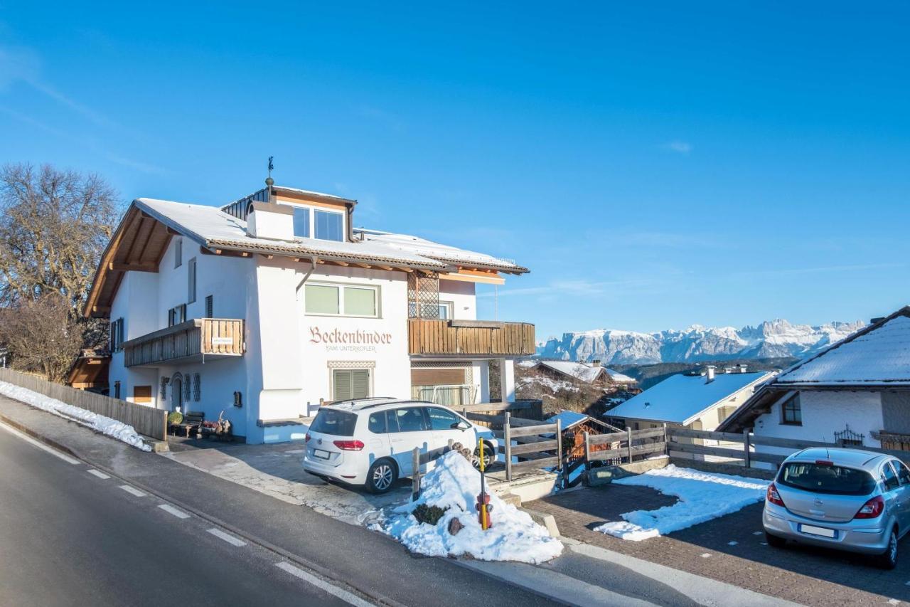 Beckenbinder Apartement Rosengarten San Genesio Atesino Kültér fotó